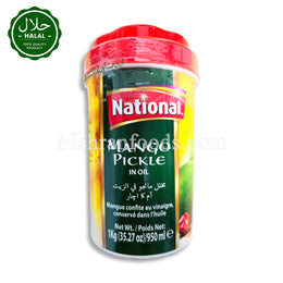 National Mango Pickle 1kg Jar Front View