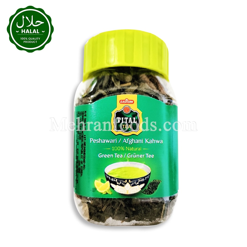Mehran Tea VITAL Peshawari Kahwa Green Tea 100g | Authentic Afghani Kahwa in Korea ...