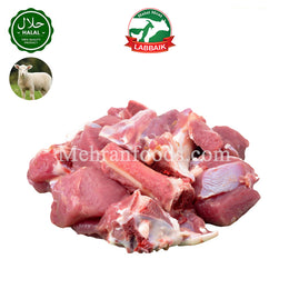 LABBAIK Halal Fresh Lamb Mixed Part Meat 1kg / 혼합 양고기