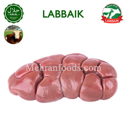 LABBAIK Halal Fresh Beef Kidney (Gurda) 900g / 소콩팥