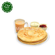 DAWN BREAD Plain Frozen Paratha (Bread) 30pcs 2400g 플래인 냉동 파라타