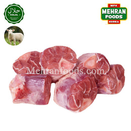 LABBAIK Halal Lamb (뼈있는 다리부분) / Satay Meat 1.1kg 뼈가 있는 양다리살 고기