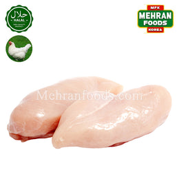 LABBAIK Halal Fresh Chicken Boneless Chest 1kg / 할랄 뼈 없는 닭 가슴살