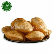 CROWN FARMS Frozen Dal Puri Lentil Snacks 450g 달 뿌리 (빵)