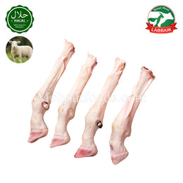 LABBAIK Halal Lamb Paya (Foot) 1kg (Set of 3) 3kg / 양 족