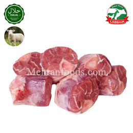 LABBAIK Halal Lamb (뼈있는 다리부분) / Satay Meat 1.1kg 뼈가 있는 양다리살 고기