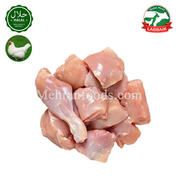 LABBAIK 할랄 닭다리 통(탄두리 컷) 고기 800g / 절단 탄두리 닭다리 컷 