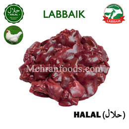 LABBAIK Halal Fresh Chicken Liver (Kaleji) 800g / 닭 간