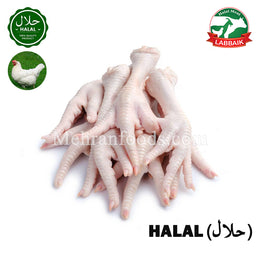 LABBAIK Halal Fresh Chicken Foot (Feet) / Paws 800g / 닭발