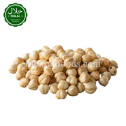 Indian roasted chana without skin healthy snack