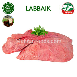 LABBAIK Halal Fresh Beef Lungs (Korean) 1kg / 소 폐