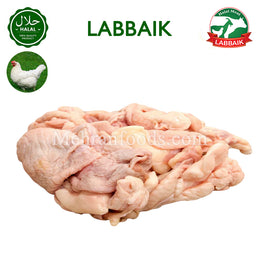 LABBAIK Halal Fresh Chicken Skin 1kg / 닭껍질