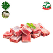 LABBAIK Halal Lamb with Bone (Chest) Khalbi Meat 1.1kg / 양 갈비 (뼈 포함)