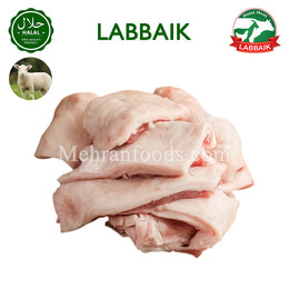 LABBAIK Halal Fresh Lamb Fat (Charbi) 1kg / 양지방 (양기름)