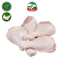 LABBAIK Halal Chicken Leg Drumsticks 1kg / 치킨 드럼스틱 닭다리 (북채)