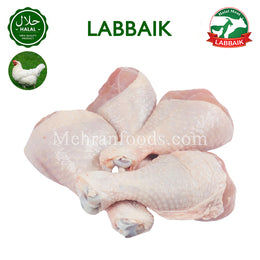 LABBAIK Halal Chicken Leg Drumsticks 1kg / 치킨 드럼스틱 닭다리 (북채)
