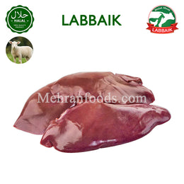 LABBAIK Halal Fresh Lamb Liver (Kaleji) 800g / 양 간