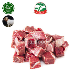 LABBAIK Halal Fresh Goat Meat Mixed Part Mutton 1Kg / 호주산 할랄 염소 고기