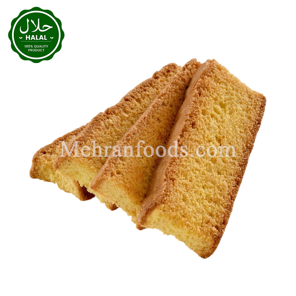 REGAL Almond Cake Rusk 550g | Crispy Tea Rusk Online in Korea | Mehran ...