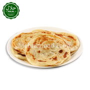 CROWN FARMS Roti Paratha 20pcs (Plain) 1600g 로티 플레인 파라타 (커리빵)