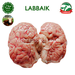 LABBAIK Halal Fresh Beef Brain (Magaz) 400g / 소 뇌 (국내산)