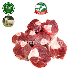 LABBAIK Halal Lamb Satay Meat (Foreshank / Bong) Medium 1.1kg / 뼈 있는 양 사태 고기