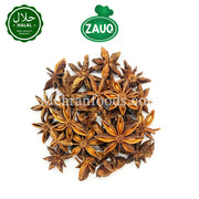 ZAUQ StarAnise (Spices) 100g Badian Phool / 팔각회향 (향신료)