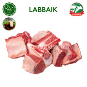 LABBAIK Halal Fresh Beef Khalbi (Chest Part With Bone) Meat (Korea) 1kg (Set of 3) 3kg / 소 갈비 (뼈 포함)