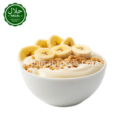 LAZZAT 바나나 커스타드 파우더 250g packaging