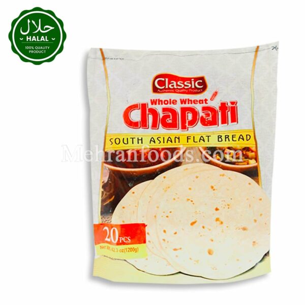 CLASSIC Whole Wheat Chapati 1200g
