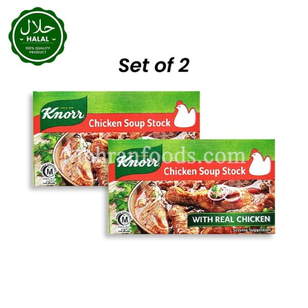 KNORR Chicken Soup Stock 18g (Set of 2)